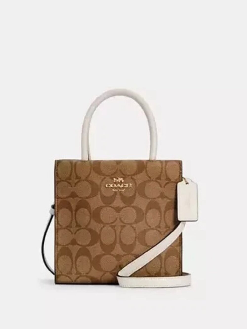 Coach Mini Cally Crossbody in Signature Canvas